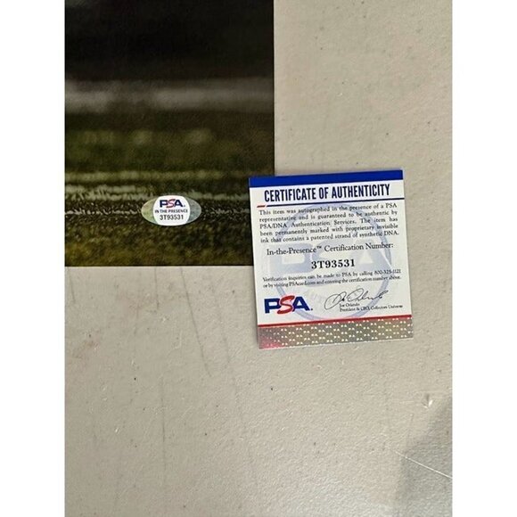 Jason Taylor signed HOF 17 autographed Miami Dolphins 16x20 Photo PSA/DNA - Picture 3 of 3